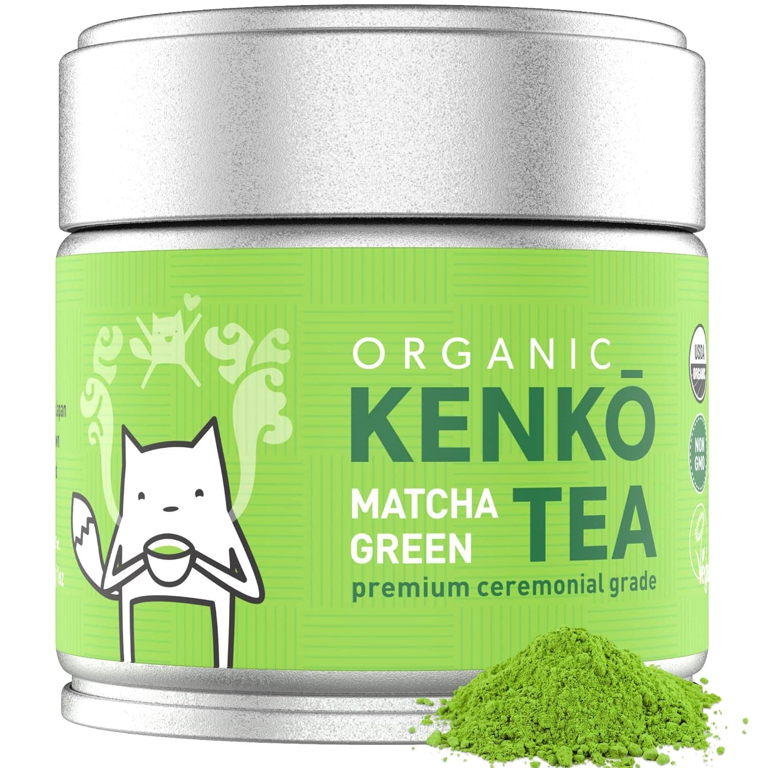Kenko organic ceremonial matcha tin